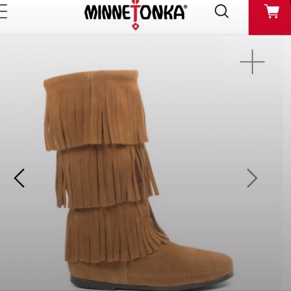 Minnetonka Fringe boots
